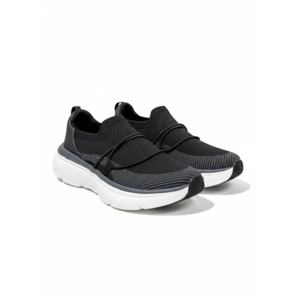Revitalign Maia Black Slip on Sneakers Orthotic Walking Washable Comfort Sz 9 D